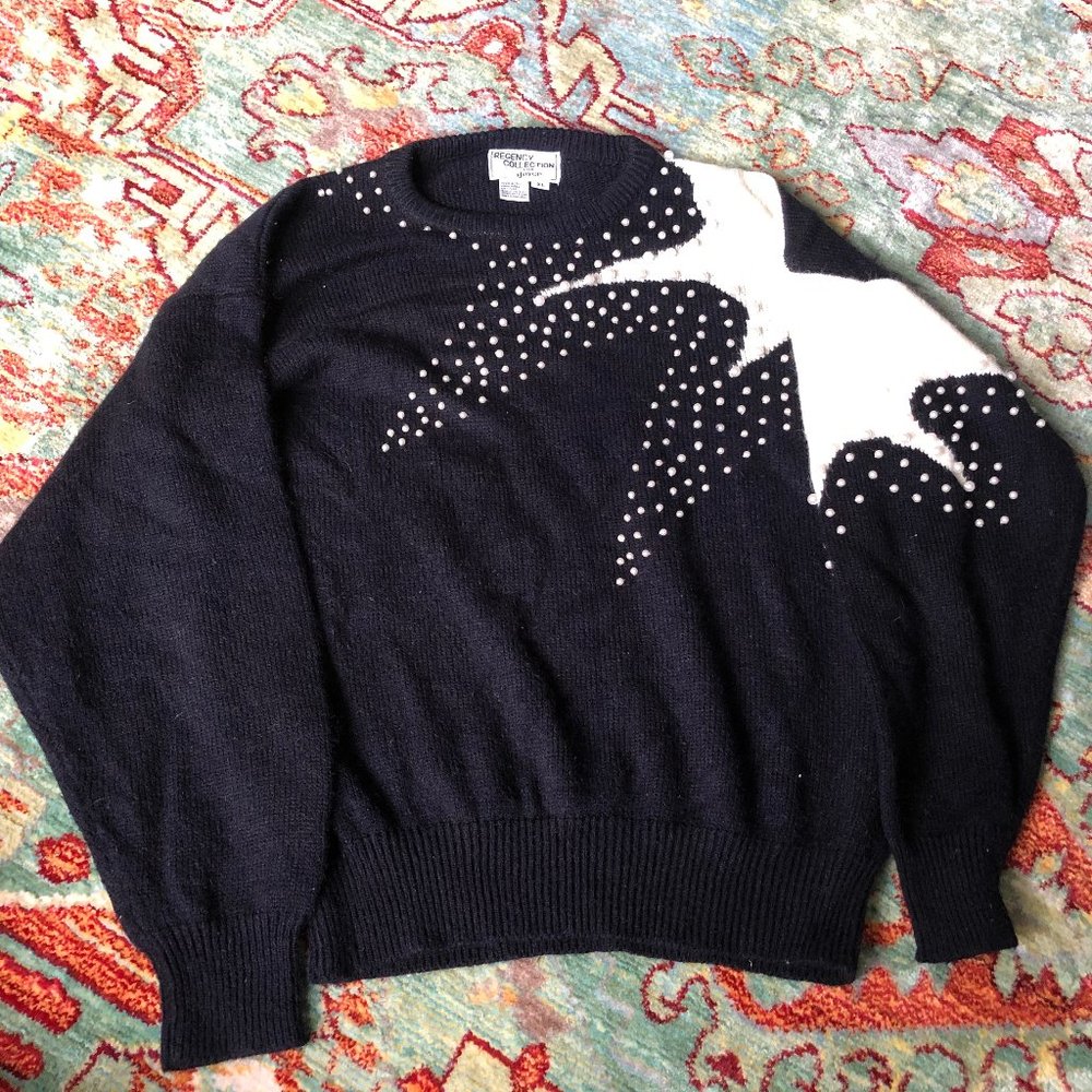 Super fun large vintage sweater